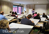 students work